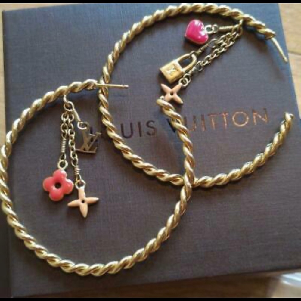 Louis Vuitton Hoop Earrings